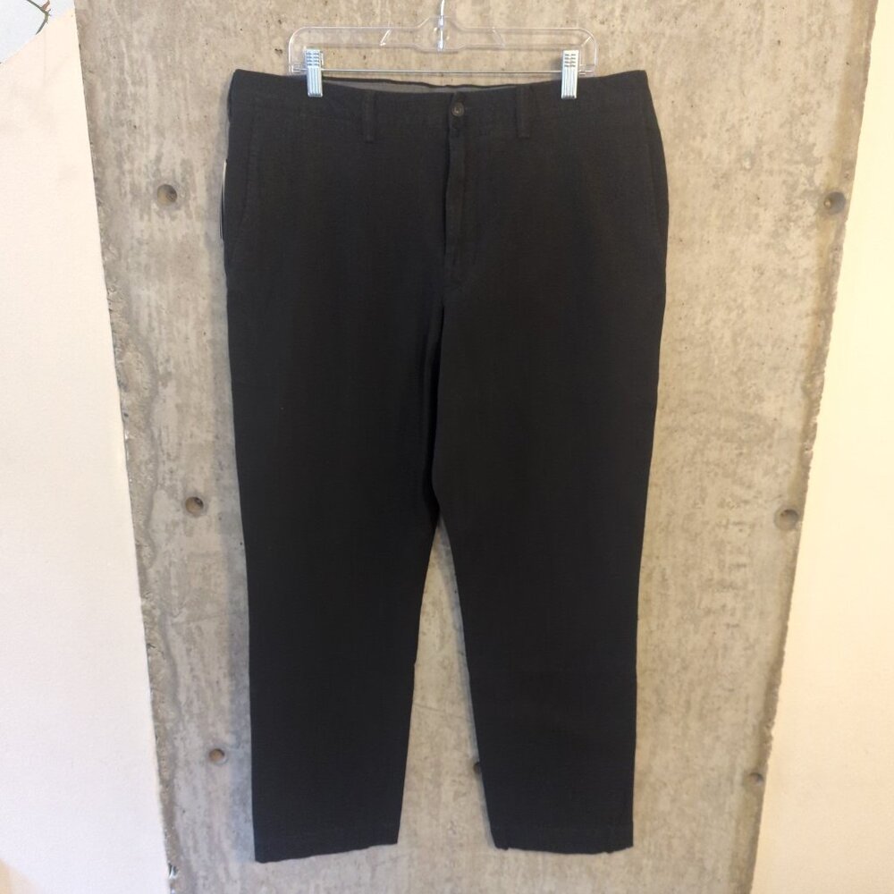 NWT Polo Ralph Lauren Mens 38x32 (m 38x31) Black Chino Pants Straight Stretch